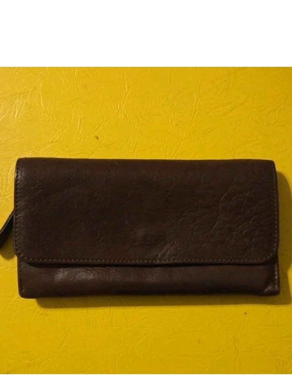 Osgoode Marley Cashmere Leather Wallet 1218 RFID Card Case Espresso Buttery Soft